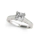 Excellent 1.25 ct Princess Cut SONA Diamond Ring - Rings Universe
