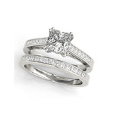 Excellent 1.25 ct Princess Cut SONA Diamond Ring - Rings Universe