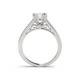 Excellent 1.25 ct Princess Cut SONA Diamond Ring - Rings Universe