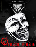 V for vendetta Men Biker Ring - ringsuniverse