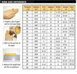 2021 4mm AAAA Simulated Diamond Eternity Rings - ringsuniverse