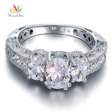 Vintage High Quality 2 Carat Oval Cut Z Diamond Ring - Rings Universe