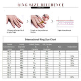 Square Cut Elegant Simulated Diamond Engagement Wedding Ring - Rings Universe