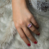 Genuine Silver Lab Created Gemstone Fine Jewelry Rings - ringsuniverse