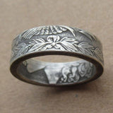 Retro Hand-made Eagle Silver Color Ring - ringsuniverse