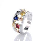 6 Color Stone Beautiful Fashion Ring - ringsuniverse