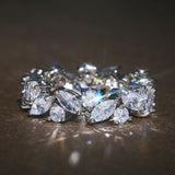 New Graceful AAA Cubic Zircon Promise Ring - Rings Universe
