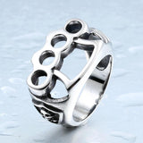 Skull Punk High Polish Top Quality Fist Ring