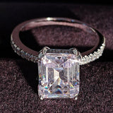 Original Luxury Silver AAAA Zirconia Diamonds ring - ringsuniverse