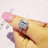 Original Luxury Silver AAAA Zirconia Diamonds ring - ringsuniverse