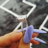 Original Luxury Silver AAAA Zirconia Diamonds ring - ringsuniverse