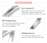 Silver New Fashion Stackable AAA+ CZ Diamonds Ring - Rings Universe