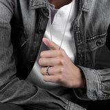 Silver Cool Couple Retro Style Skull Ring - Rings Universe