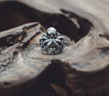 Octopus Skull Punk Stainless Steel Seaman Ring - Rings Universe