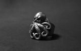 Octopus Skull Punk Stainless Steel Seaman Ring - Rings Universe