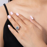 Lovely 2.5 Ct Round Lab Diamond Luxury Ring - Rings Universe