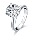 Lovely 2.5 Ct Round Lab Diamond Luxury Ring - Rings Universe