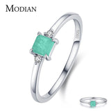Fashion Emerald Cut Paraiba Tourmaline Finger Ring - Rings Universe