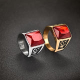 Odin Symbol Norse Viking Signet Ring - ringsuniverse