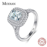 Top quality R&J Brand Silver AAA+ Quality CZ Diamonds Ring - Rings Universe