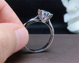 Authentic Silver 1.0ct AAA+ Quality CZ Diamond Ring - ringsuniverse