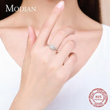 Sparkling Clear AAA+ Quality CZ Diamonds Engagement Ring - Rings Universe