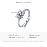 Sparkling Clear AAA+ Quality CZ Diamonds Engagement Ring - Rings Universe