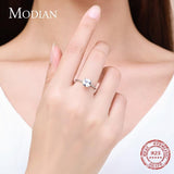 High Quality Luxury Square Cushion Cut CZ Diamond Ring - Rings Universe