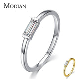 Silver Fashion Emerald Cut AAA+ Quality CZ Diamonds Ring - Rings Universe