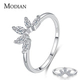 Silver Rhombus AAA+ CZ Diamonds Crown Gold Color Ring - Rings Universe