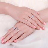 Captivating Celtic Knot Princess CZ Diamonds Ring - Rings Universe