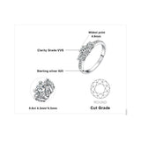 3 Stone AAA+ Quality Cubic Zirconia Diamonds Ring - ringsuniverse