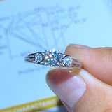Desirable Moissanite Diamond 0.5ct Wedding or Engagement Ring - Rings Universe