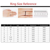 White Zircon Full Crystal Hip Hop Ring - ringsuniverse