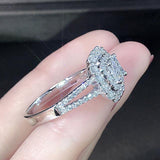 New Luxury AAA+ Cz Diamonds Engagement Ring - ringsuniverse