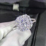 New Luxury AAA+ Cz Diamonds Engagement Ring - ringsuniverse