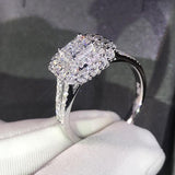 New Luxury AAA+ Cz Diamonds Engagement Ring - ringsuniverse