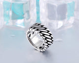 Wide Twist Knitting Personality Ring - ringsuniverse
