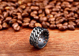 Wide Twist Knitting Personality Ring - ringsuniverse