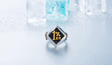 Stainless Steel One Percenter Biker Punk Ring - ringsuniverse