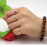 Fashion Superfine Crystal Titanium Steel Ring - Rings Universe