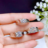 New 2021 Wonderful 1/2/3 Carat Moissanite Men's Ring - Rings Universe