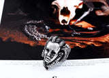Fashion The Snake Medusa Ring For Men - ringsuniverse