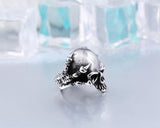 Gothic Punk Claw Skull Skeleton Ring - ringsuniverse