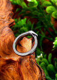 Fashion Viking Snake Head Ring - ringsuniverse