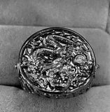 Creative Personality Two-tone Knight Rings for Men - ringsuniverse