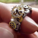 Creative Personality Two-tone Knight Rings for Men - ringsuniverse
