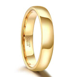 Classic Tungsten Gold Color Wedding Rings for Women and Men - ringsuniverse