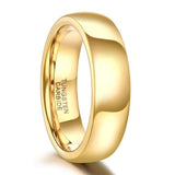 Classic Tungsten Gold Color Wedding Rings for Women and Men - ringsuniverse