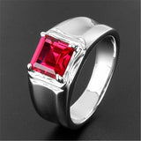 Fine Lab Emerald Sapphire Ruby Rings - Rings Universe